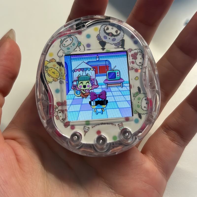 Bandai Model Tamagotchi - 新品 バンダイ たまごっち ユニ クリア交換シェル おもちゃ