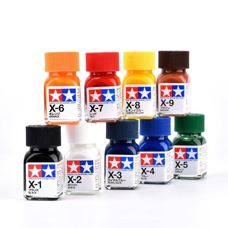 Tamiya Model Paint Set - 10ML X1-X34 ペイント油性ペイント光沢軍事用 GD モデル手作り DIY