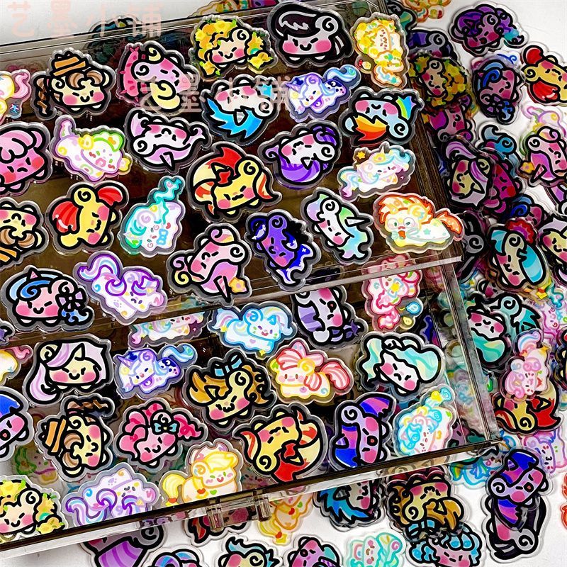 Display Case Acrylic - マイリトルポニー 4cm シングルレイヤーアクリルピース DIY プランナー INS