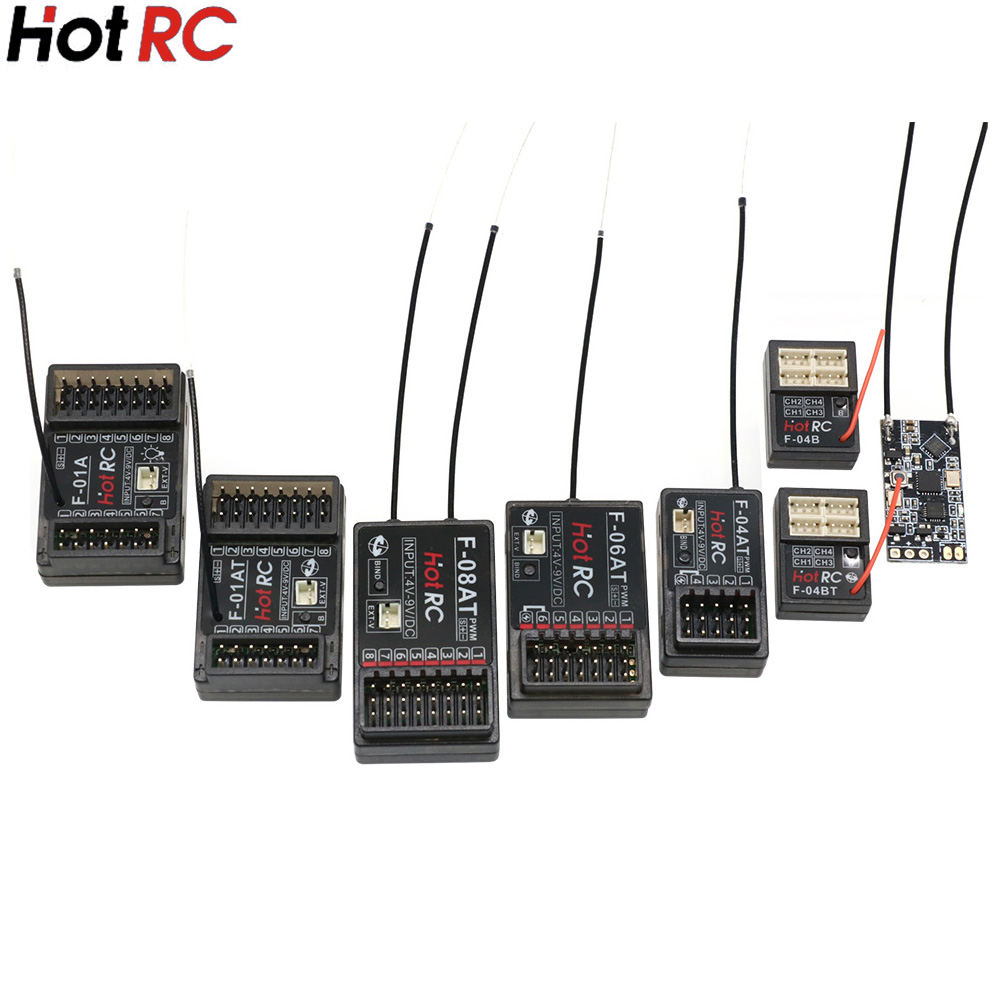 Tamiya Model Paint Set - HOTRC-RC HOTRCトランスミッター用レシーバー、ジャイロライト、2.4GHz、F-04A、F-06A、F-08A、F-01A、F-04AT、F-06AT、F-08AT、F-01AT、4 ch、6 ch、8ch