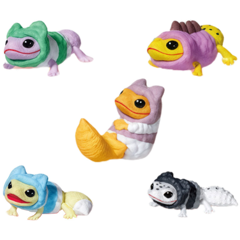 Capsule Toy Gashapon - 日本正規品 YELL ガチャポン カプセル玩具ヤモリトカゲパジャマアクションフィギュアブラインドボックスコレクション装​​飾品男の子女の子ギフト