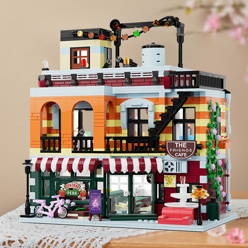 Lego Set Creator - クリエイティブミニシティ MOC セントラルパークビッグバン理論モジュラー建物ブロック友人の家の組み立ての装飾のおもちゃ大人のギフト