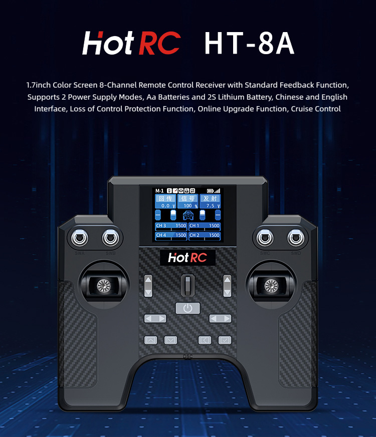 Hotrc HT-8A 2.4G 8CH送信機 HT8Aリモ - Tamiya Model Paint Set のレビューと価格