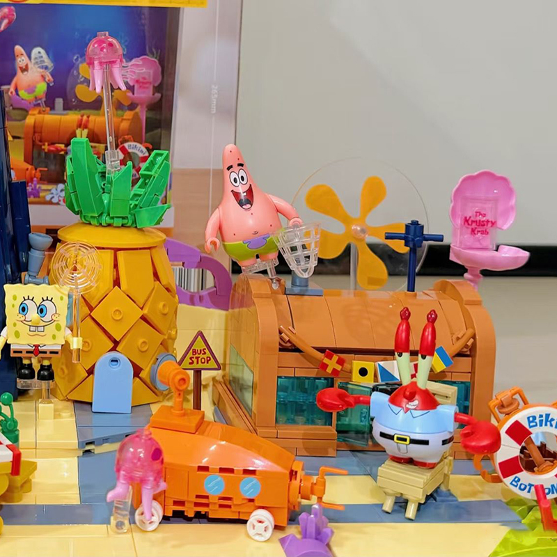 エリアX スポンジボブ・スクエアパンツ ビキニボトム オーシ - Lego Set Technic のレビューと価格