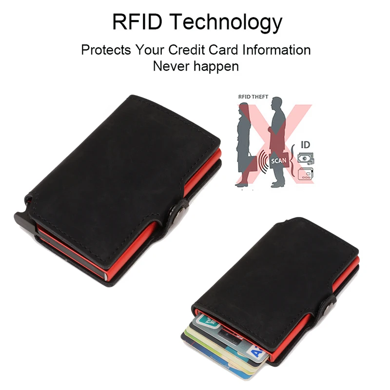 スリム名刺入れ メンズ財布 メタル RFID スマートウォレ - Card Top Loader のレビューと価格