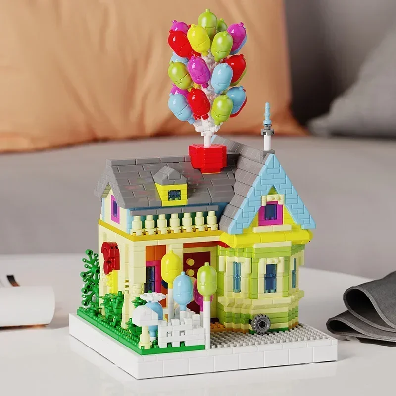 マイクロミニブロックバルーンフライハウスフレンズストリートビ - Building Block Mini のレビューと価格