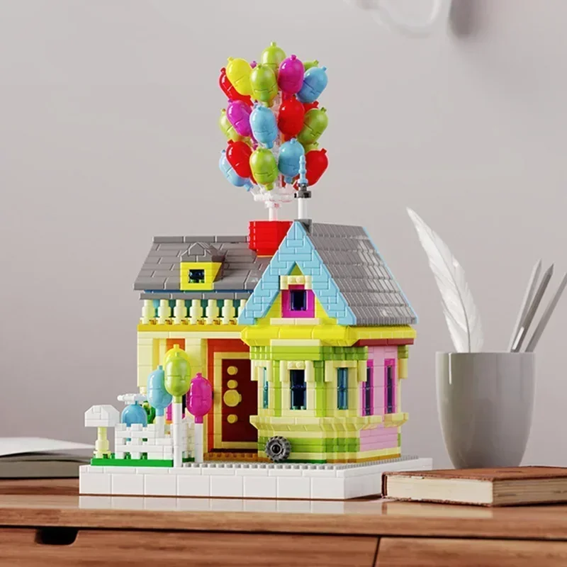 マイクロミニブロックバルーンフライハウスフレンズストリートビ - Building Block Mini のレビューと価格