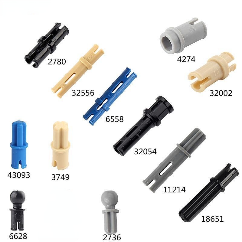 10 個ボルトピン Moc ハイテク部品 DIY ビルディン - Lego Set City のレビューと価格
