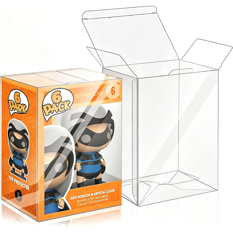 クリスタルクリアPET保護ケース（4インチ、6インチフィギュ - Funko Pop Protector のレビューと価格
