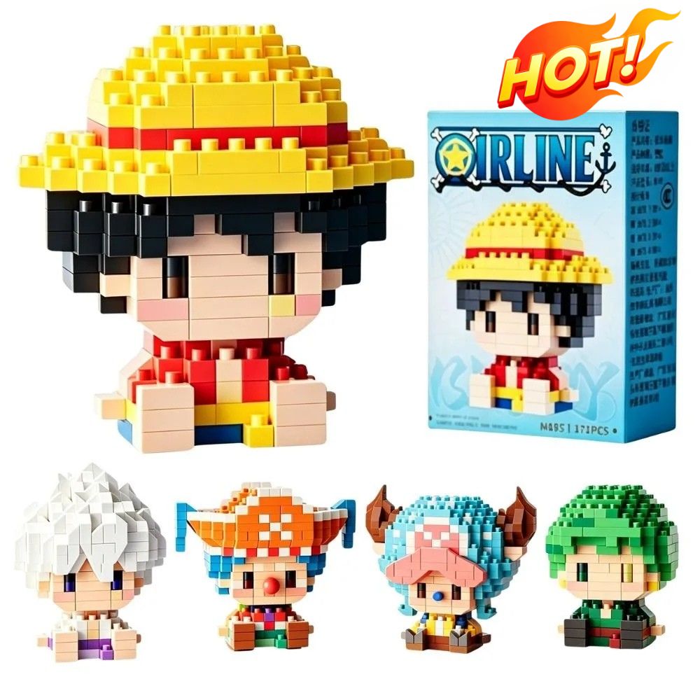 ワンピース 太陽神ニカ ルフィ マイクロビルディングブロック - Building Block Mini のレビューと価格