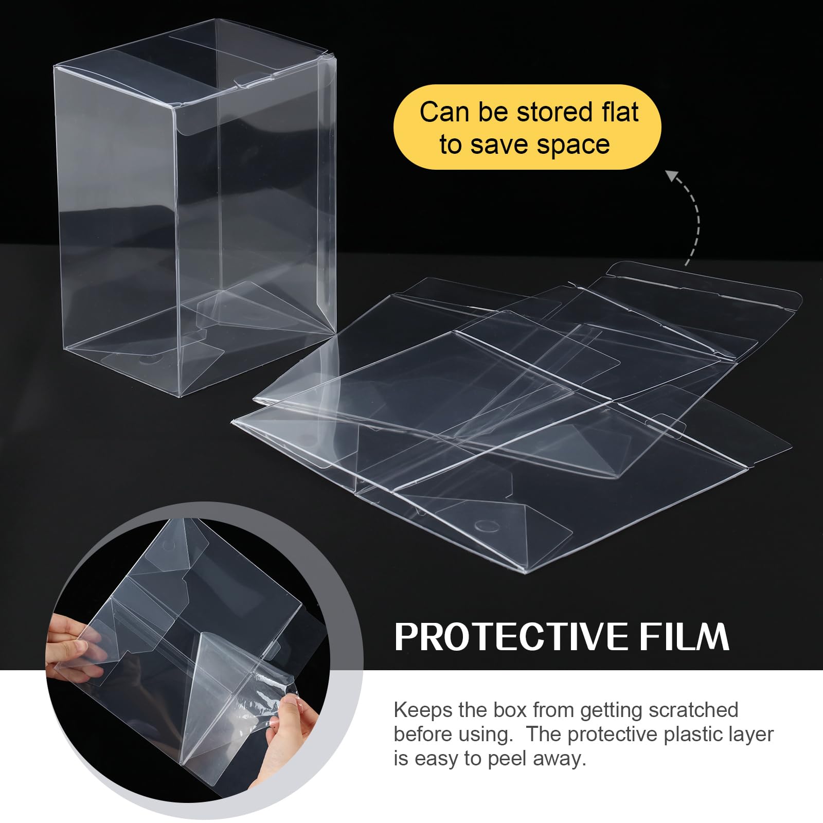 4インチのファンコポップビニールフィギュアに対応したクリアデ - Funko Pop Protector のレビューと価格