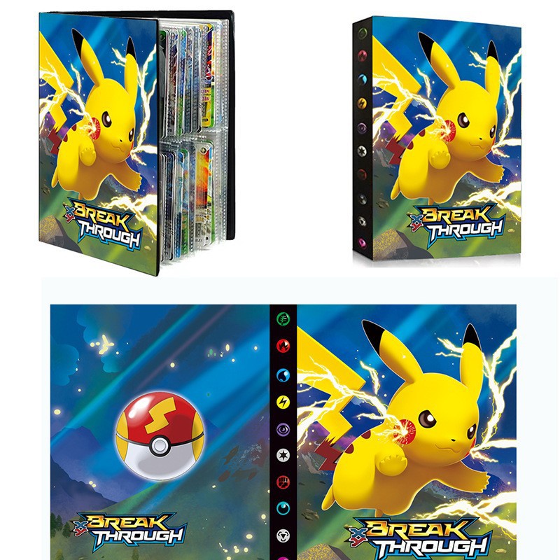 240枚入り、アニメ風アルバムカードブック。ポケモン、ピカチ - Pokemon Binder Card のレビューと価格