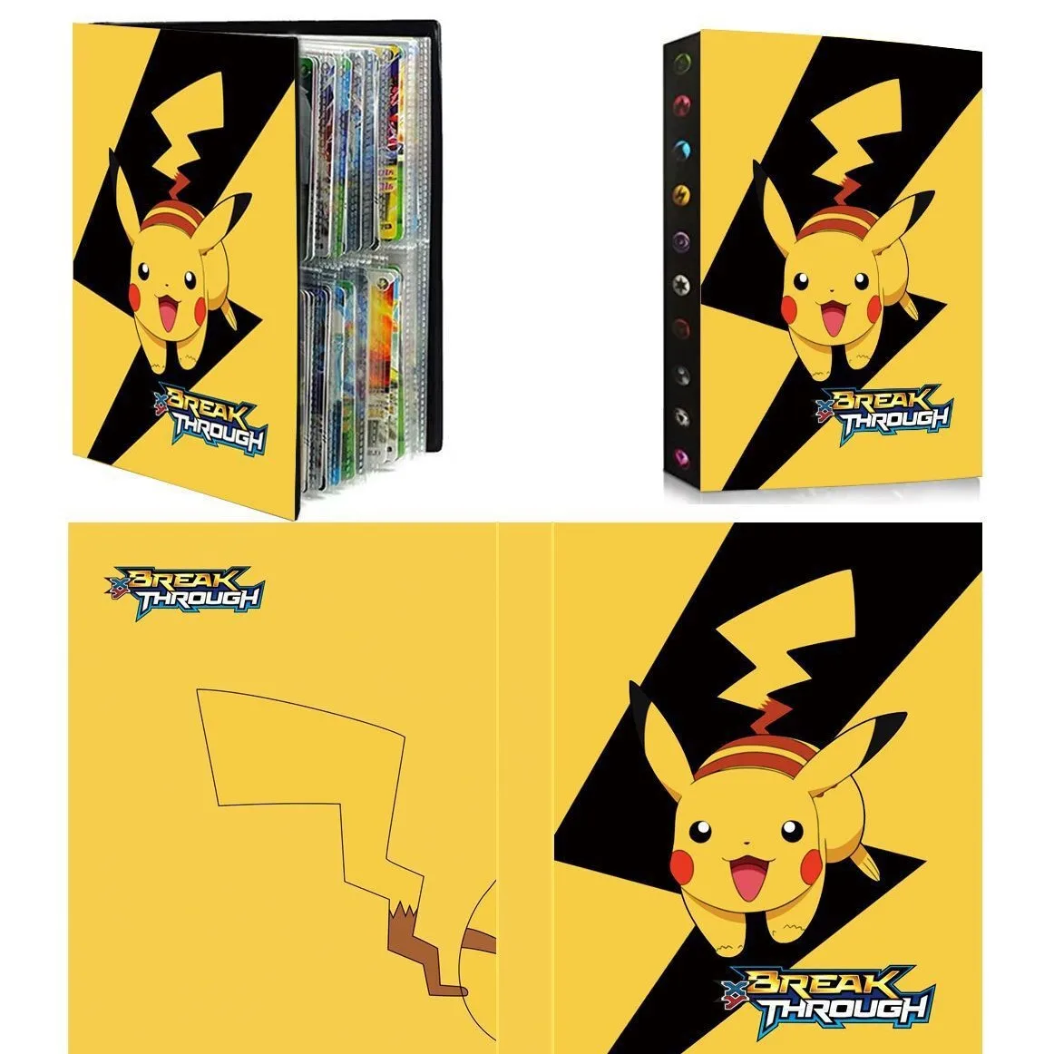 カードバインダー 240枚収納 アニメ かわいい チャリザー - Trading Card Binder のレビューと価格