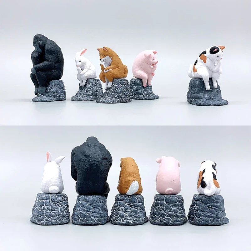 ガチャカプセル玩具 クリエイティブアニマルモデル 思考家テー - Capsule Toy Gashapon のレビューと価格