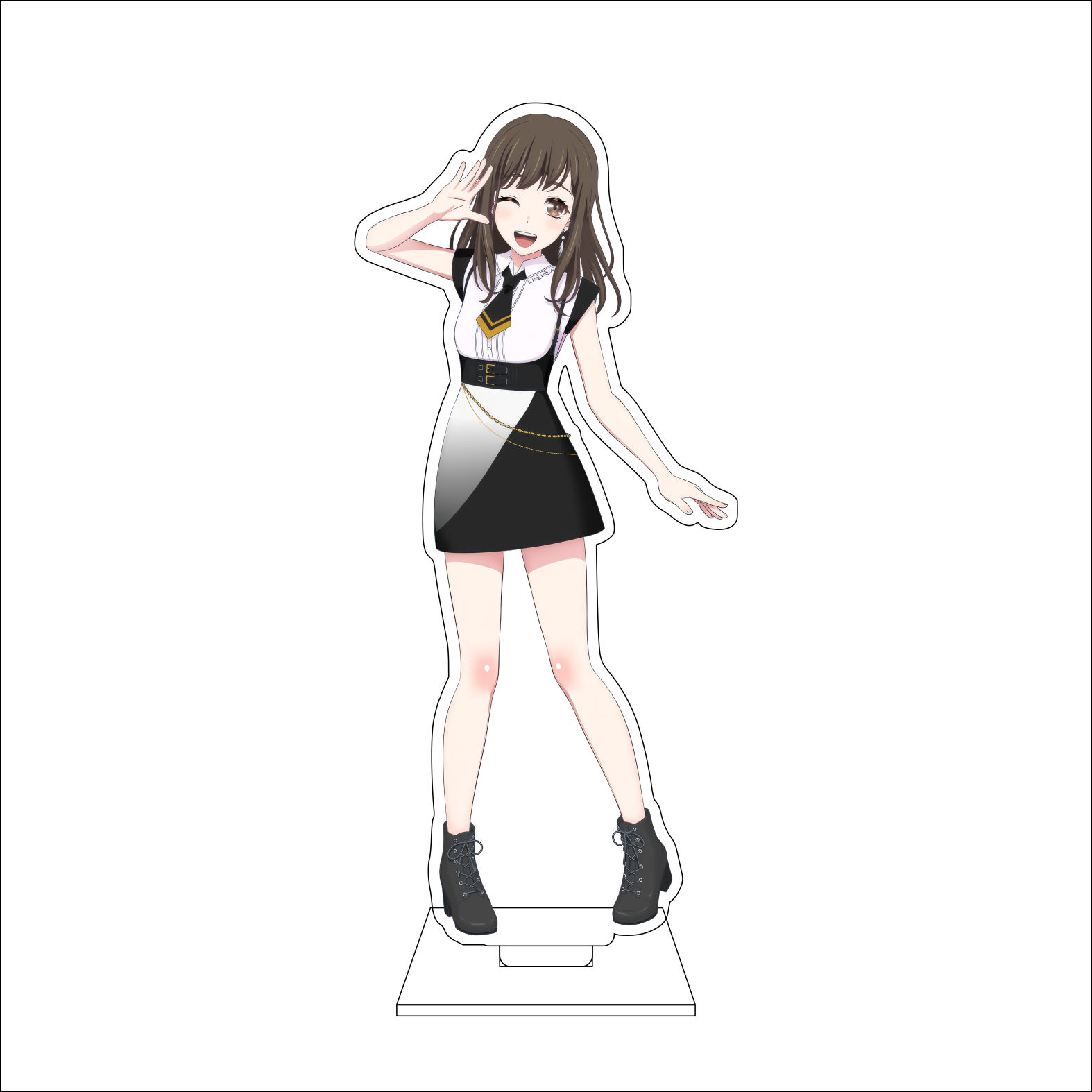 16CMアニメ「BanG Dream!」フィギュア コスプレ - Figma Stand Set のレビューと価格