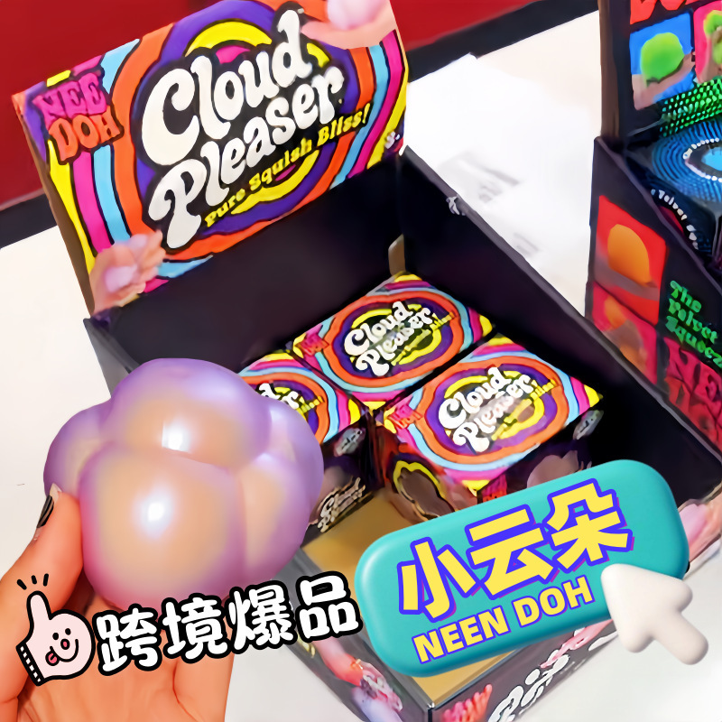 @Needoh クラウドプレイヤー スローライジング スクイ - Fidget Cube Original のレビューと価格